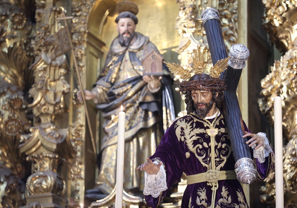 El Señor de la Santa Faz en la iglesia de la Trinidad de Córdoba