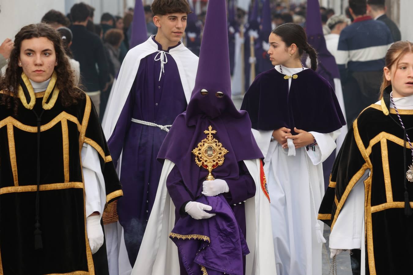 Las imágenes de la hermandad de la Agonía en el Martes Santo