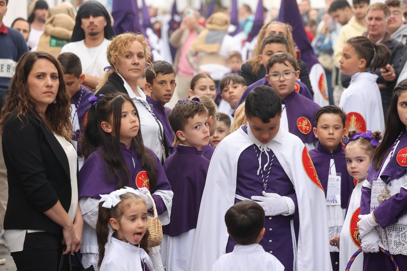 Las imágenes de la hermandad de la Agonía en el Martes Santo