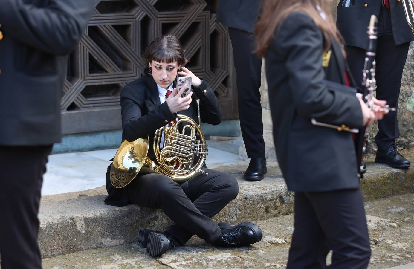 Las imágenes de la hermandad de la Agonía en el Martes Santo