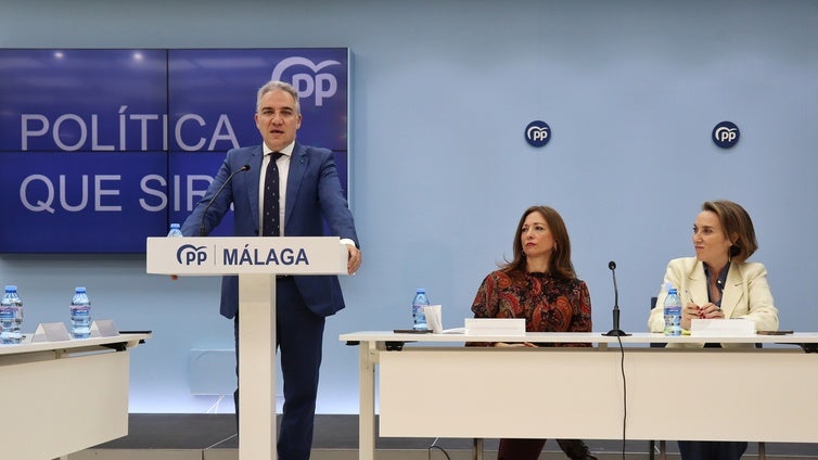 Bendodo acusa a Sánchez de no invertir donde no consigue votos: «No hay ni un proyecto nuevo en Málaga»