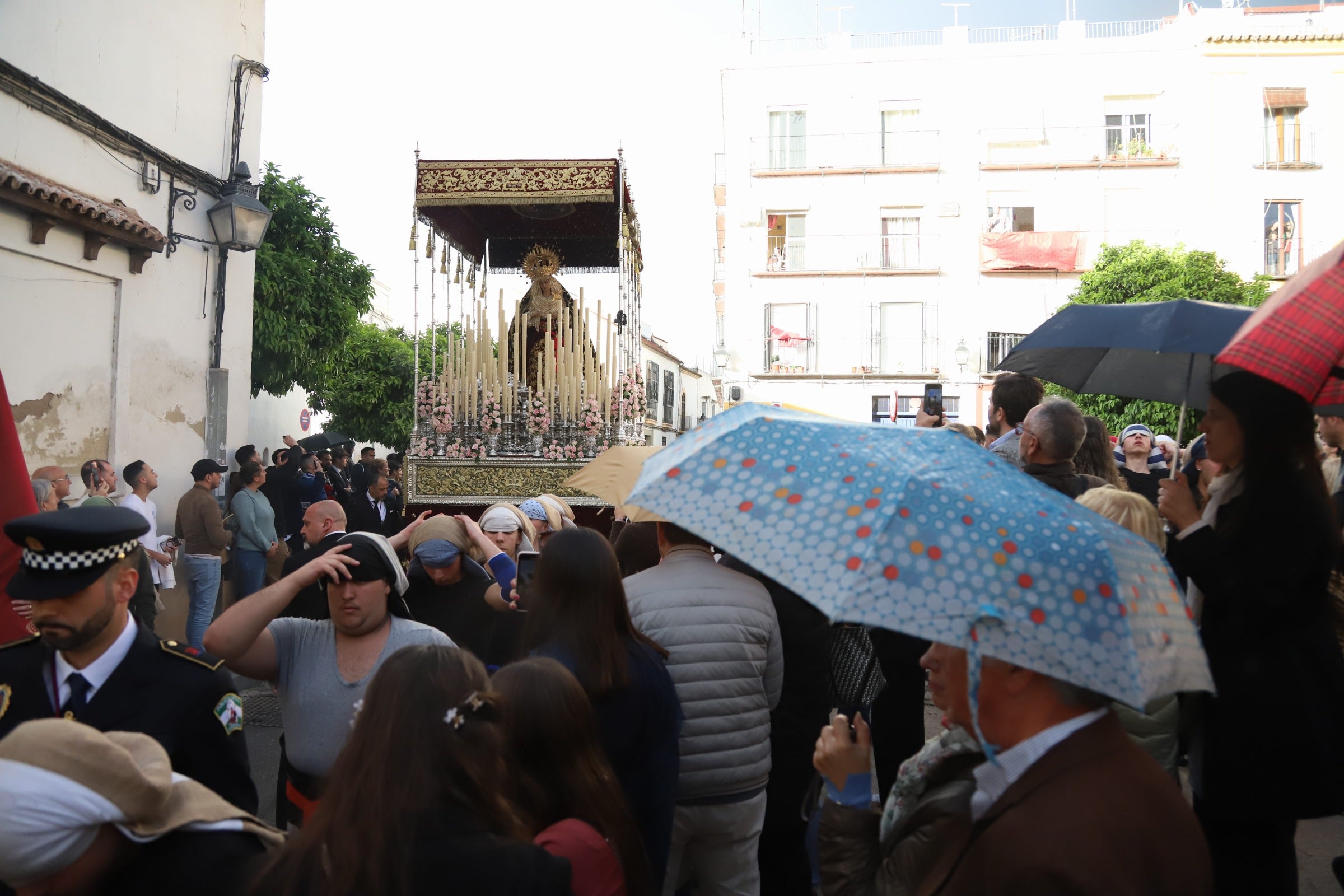 Las imágenes de la hermandad del Buen Suceso de Córdoba el Martes Santo
