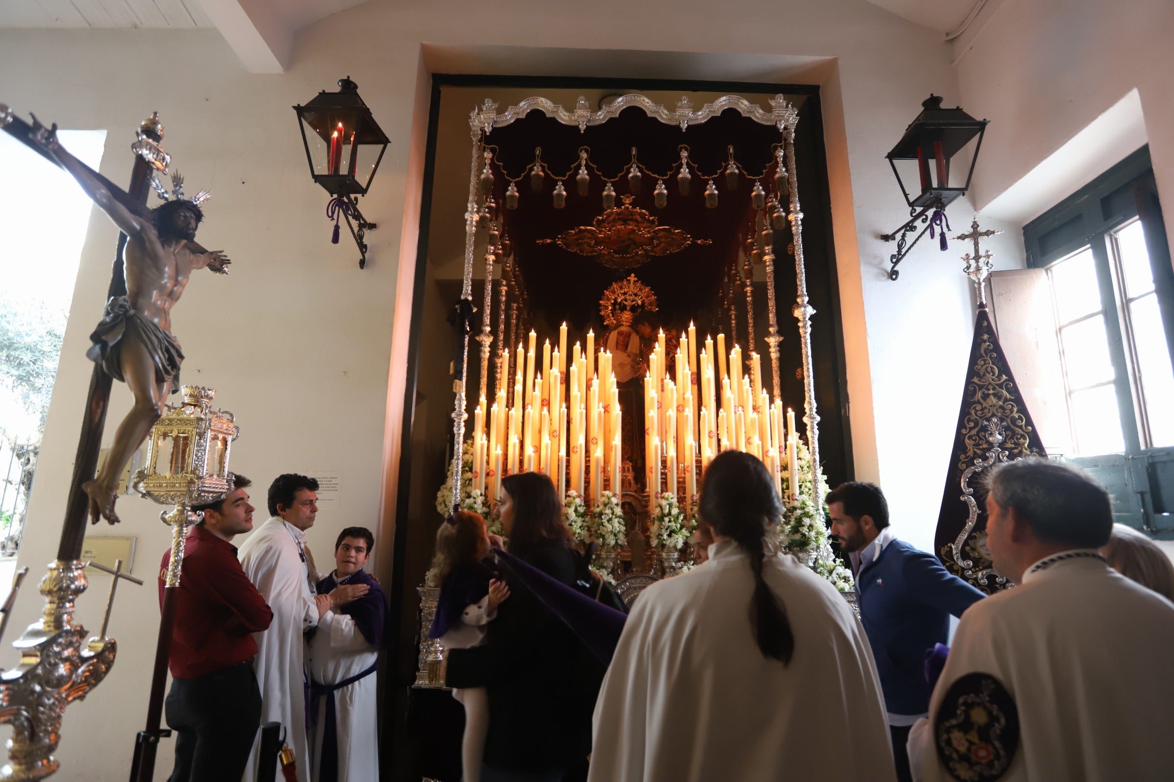 Las imágenes de la hermandad del Císter en Córdoba el Martes Santo