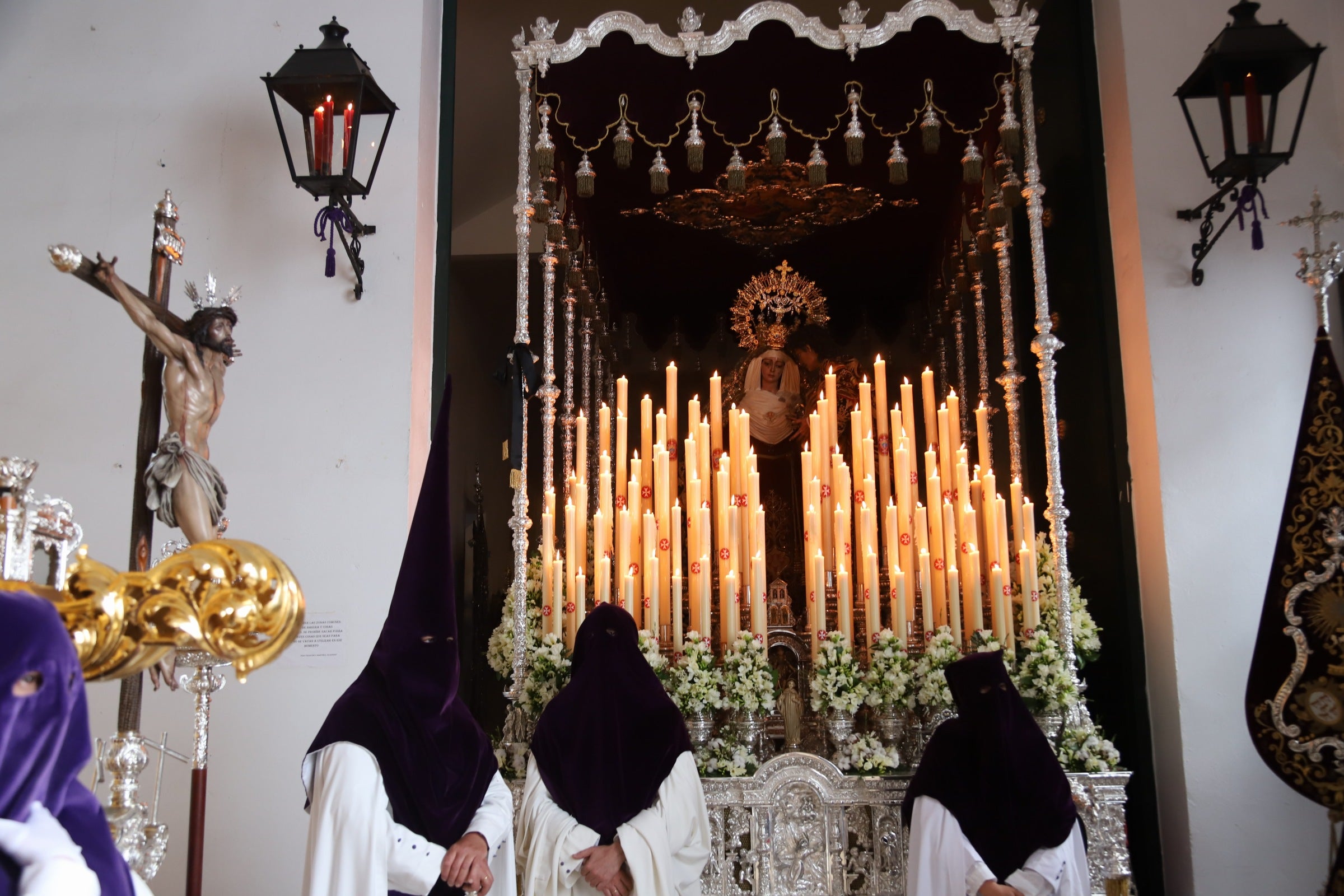 Las imágenes de la hermandad del Císter en Córdoba el Martes Santo