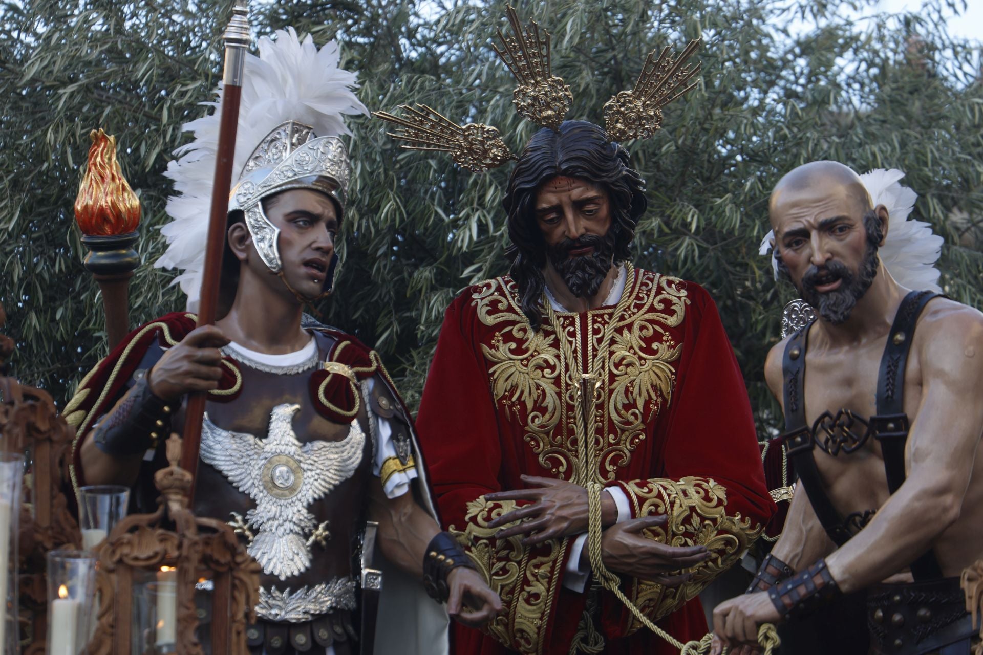 Las imágenes de la hermandad del Prendimiento de Córdoba el Martes Santo