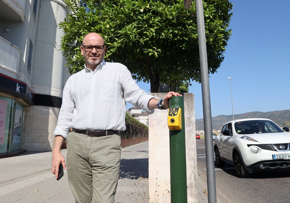 El delegado de Movilidad del Ayuntamiento de Córdoba, Bernardo Jordano