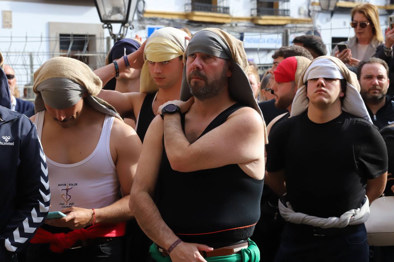 La hermandad del Calvario en el Miércoles Santo de Córdoba, en imágenes