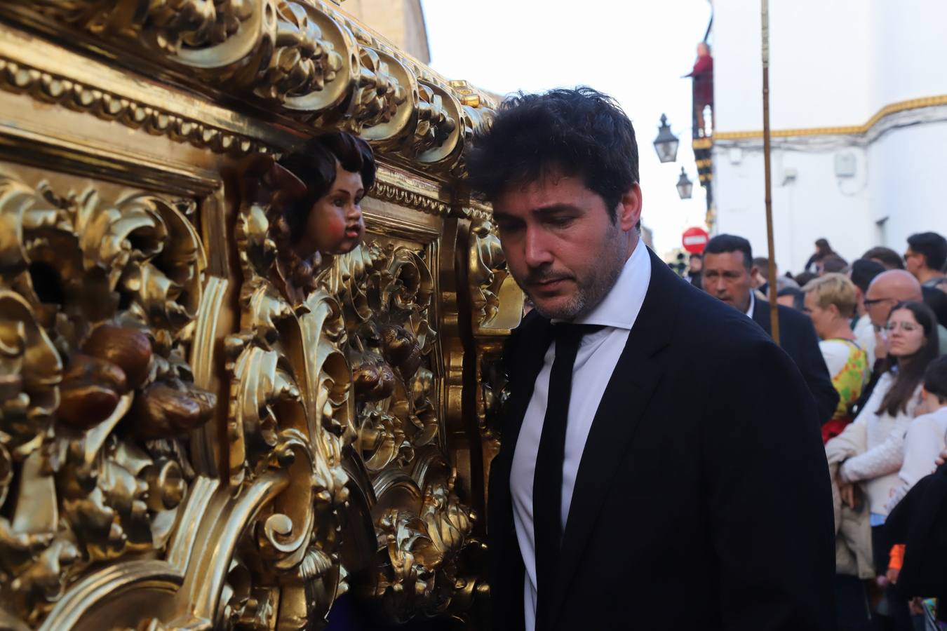 La hermandad del Calvario en el Miércoles Santo de Córdoba, en imágenes