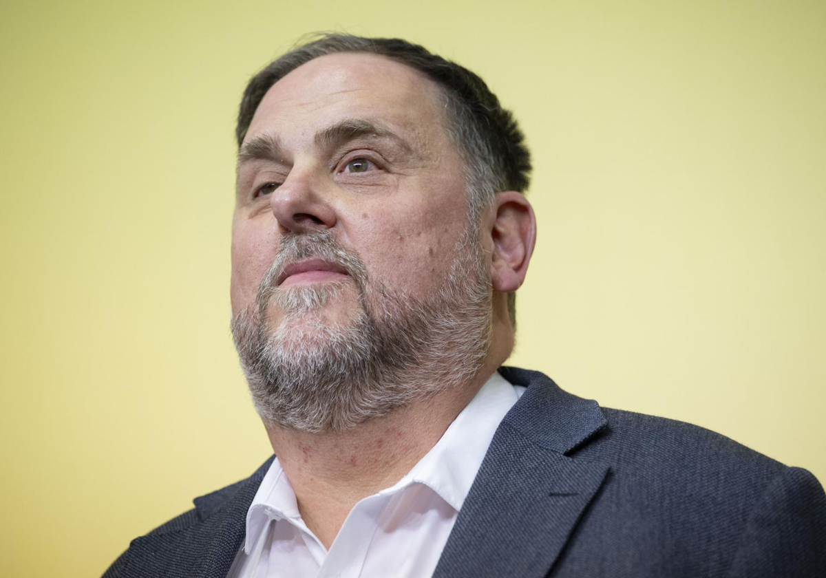 Oriol Junqueras, presidente de ERC