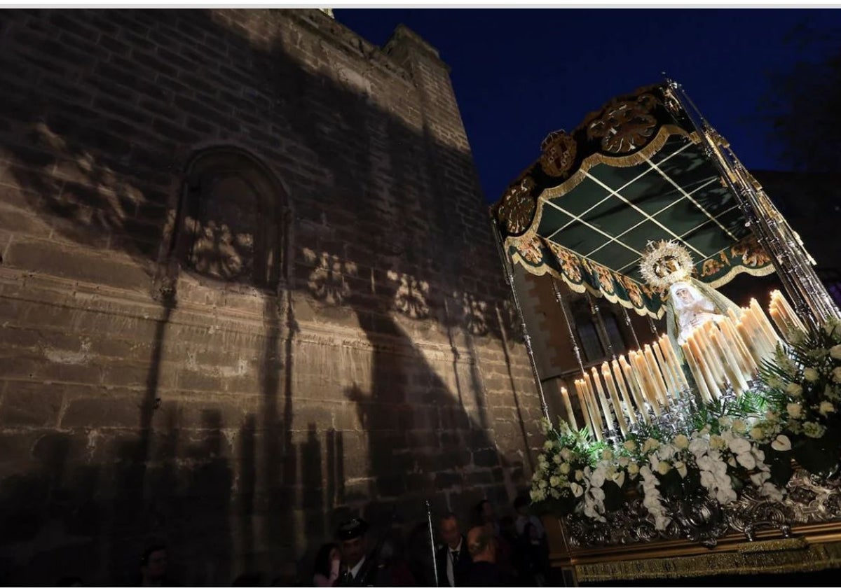 La Virgen del Amparo, protagonista del Jueves Santo toledano
