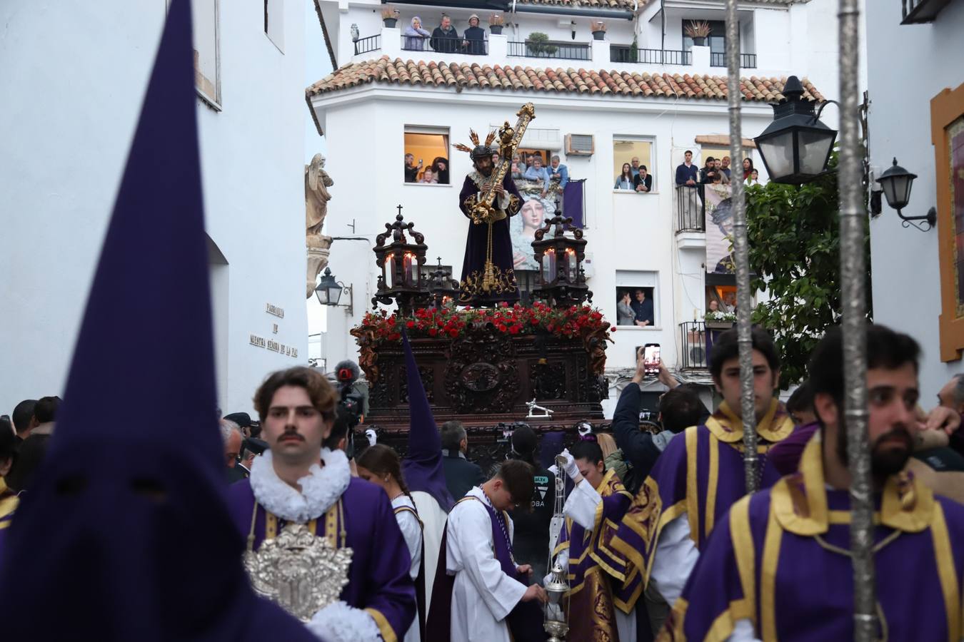 Las imágenes de la hermandad de Pasión en el Miércoles Santo de Córdoba