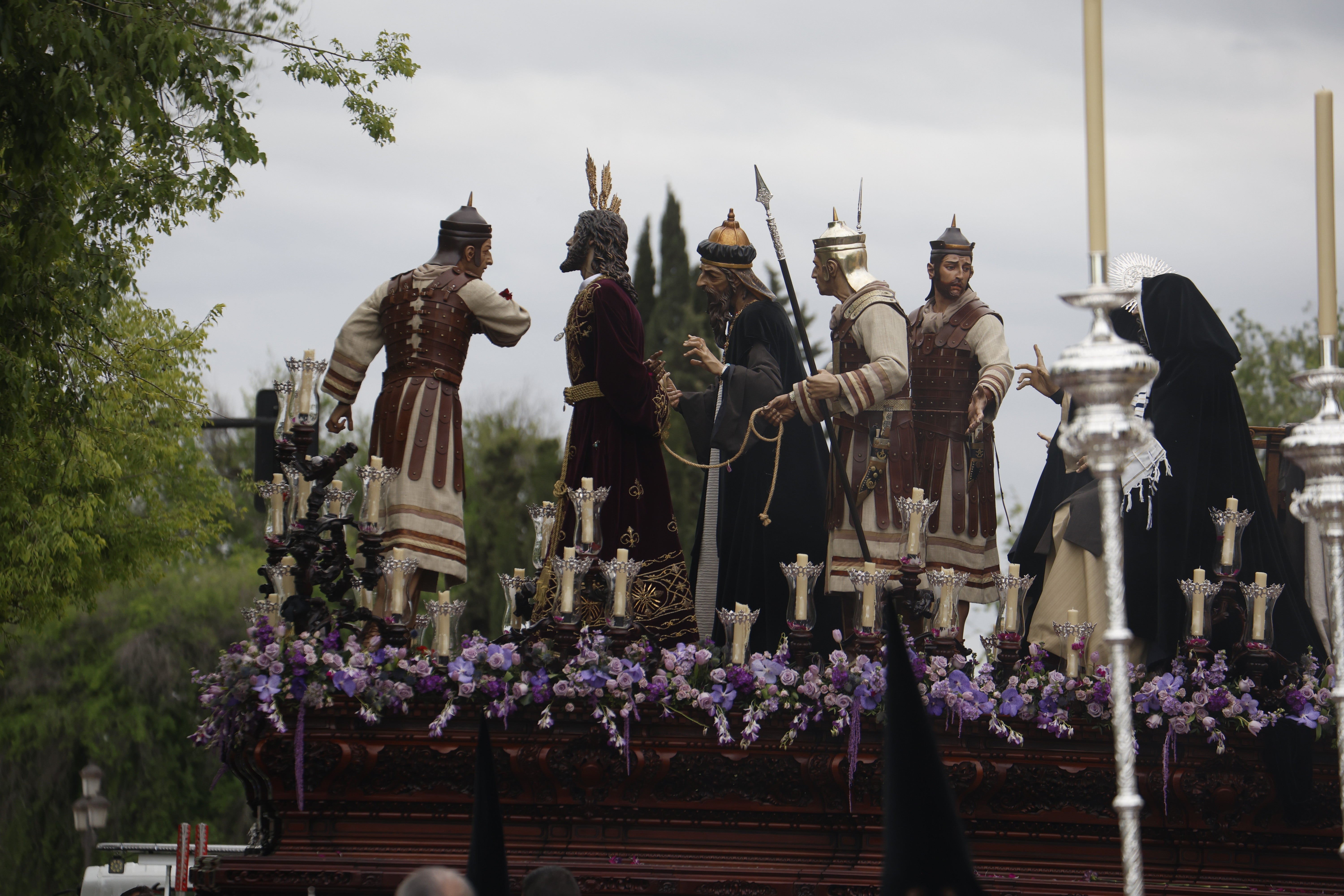 Las imágenes de la hermandad del Perdón en el Miércoles Santo de Córdoba