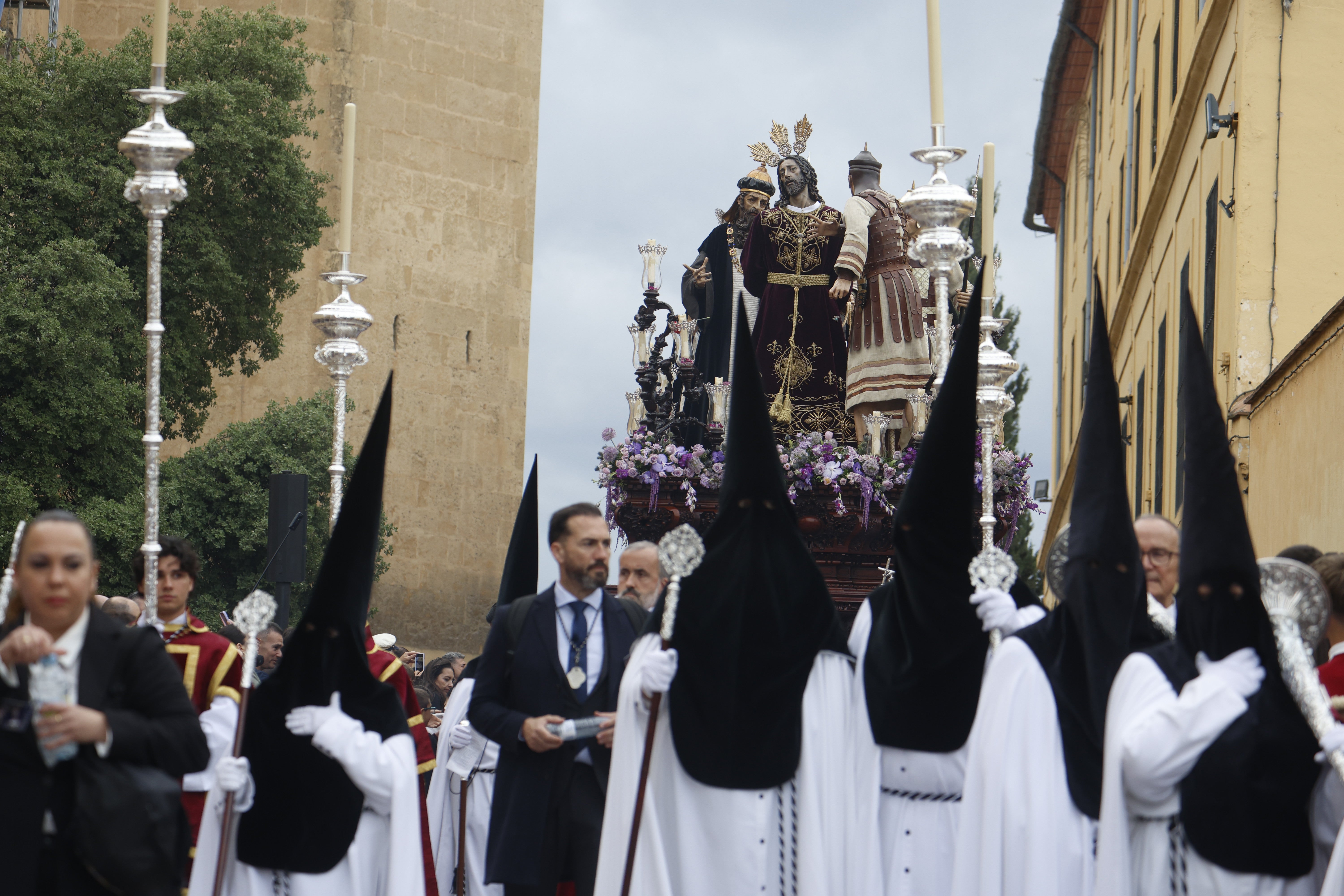 Las imágenes de la hermandad del Perdón en el Miércoles Santo de Córdoba