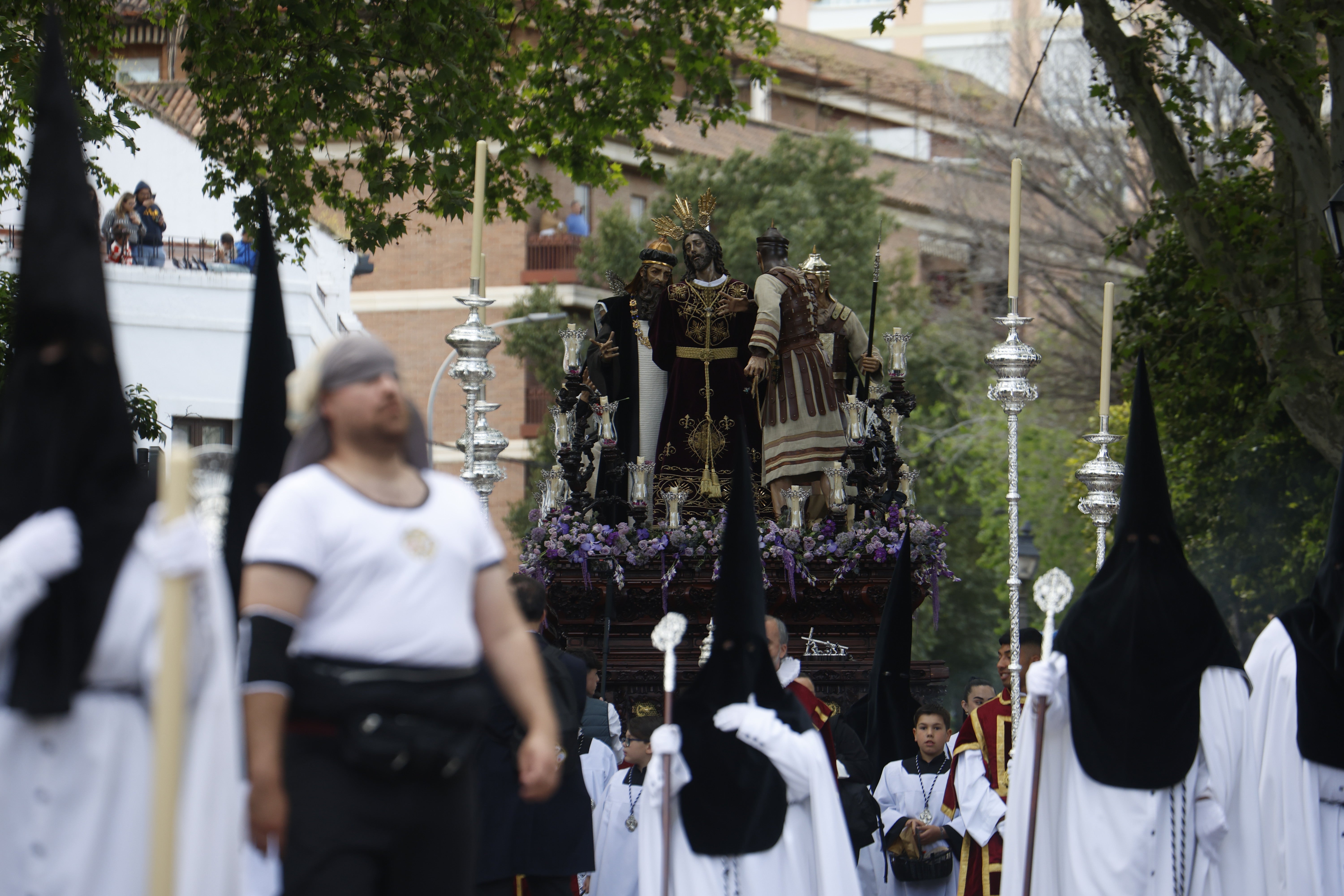 Las imágenes de la hermandad del Perdón en el Miércoles Santo de Córdoba