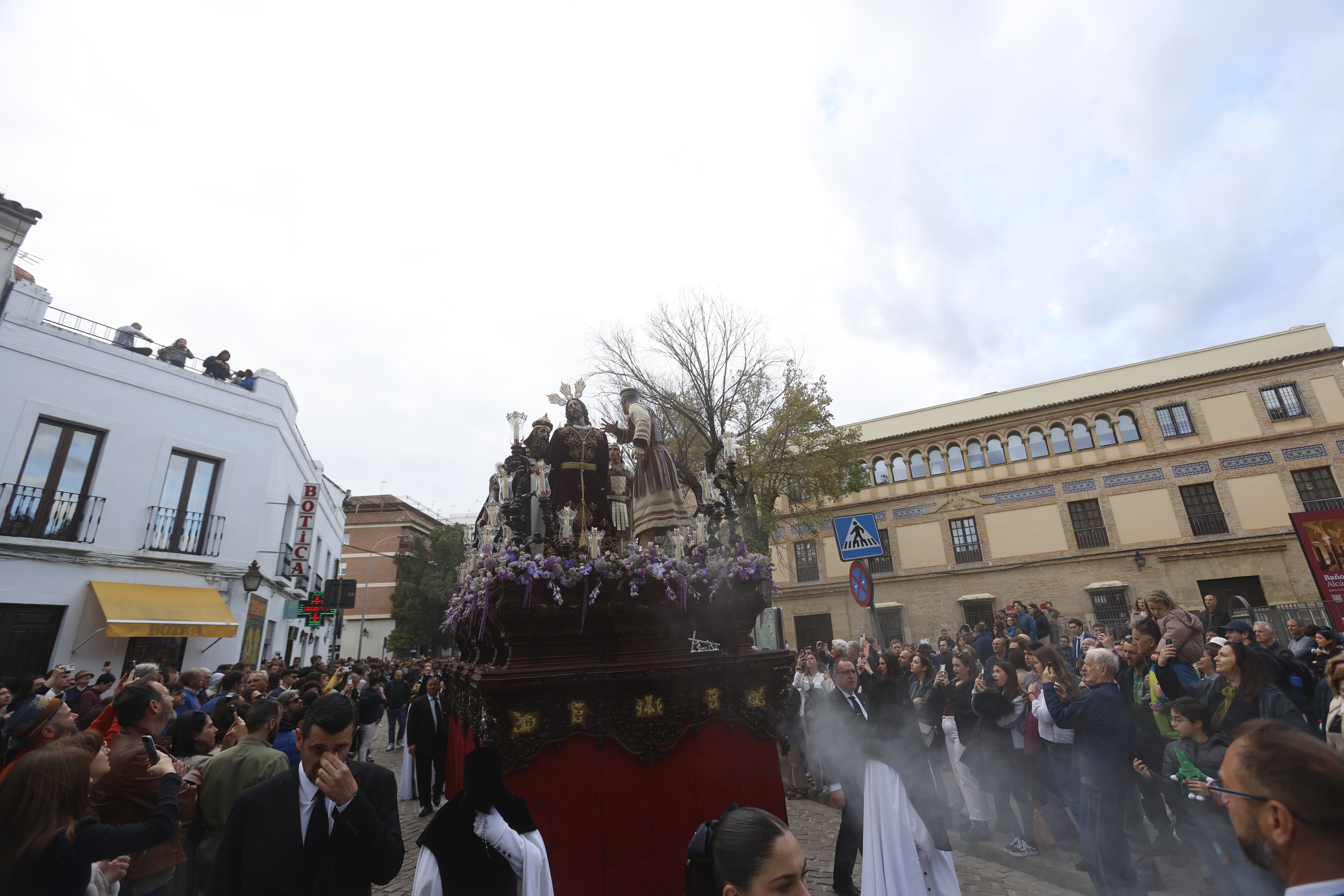 Las imágenes de la hermandad del Perdón en el Miércoles Santo de Córdoba