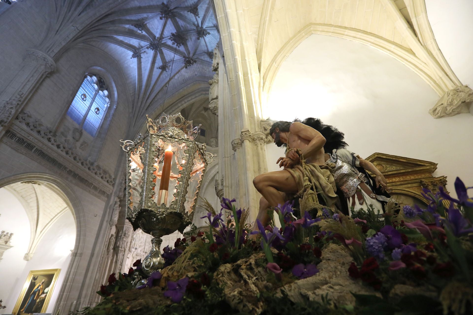 El Cristo de la Humildad, sin procesión, en imágenes