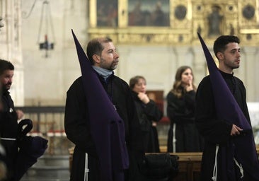 El Cristo de la Humildad, sin procesión, en imágenes