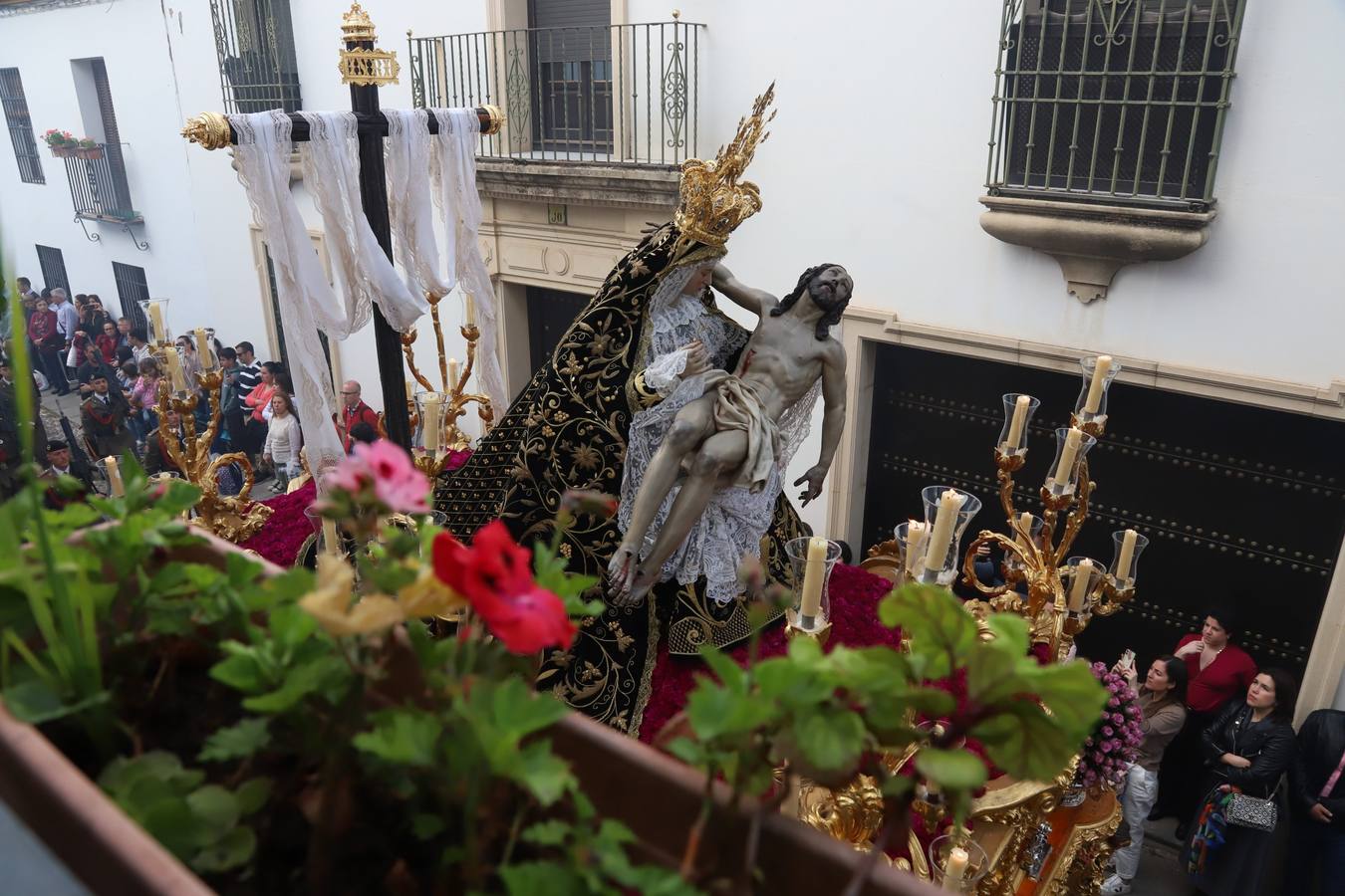 Las imágenes de la procesión de Las Angustias del Jueves Santo de Córdoba