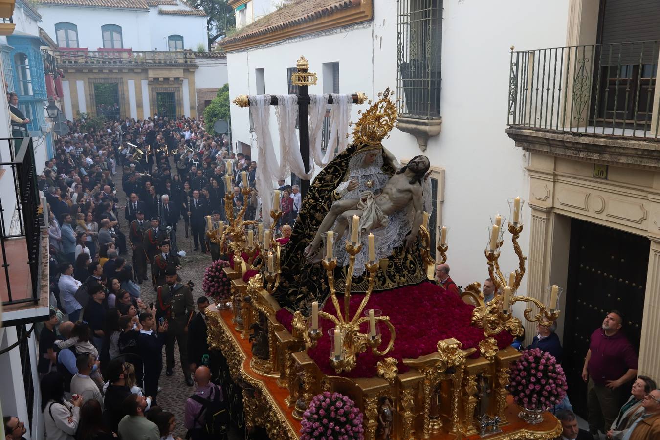 Las imágenes de la procesión de Las Angustias del Jueves Santo de Córdoba