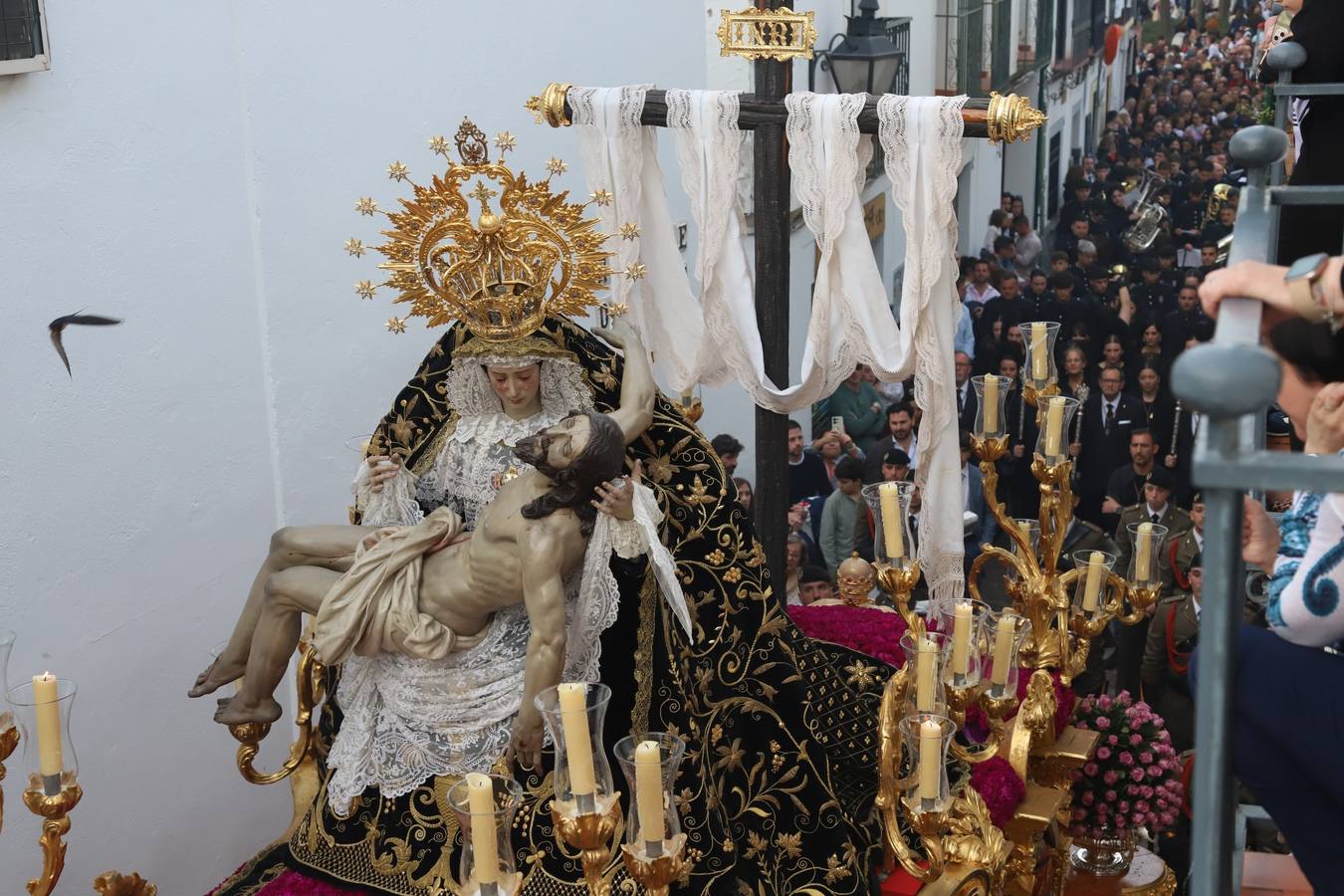 Las imágenes de la procesión de Las Angustias del Jueves Santo de Córdoba