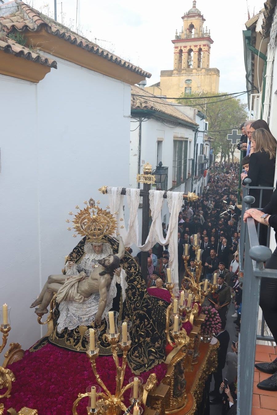 Las imágenes de la procesión de Las Angustias del Jueves Santo de Córdoba