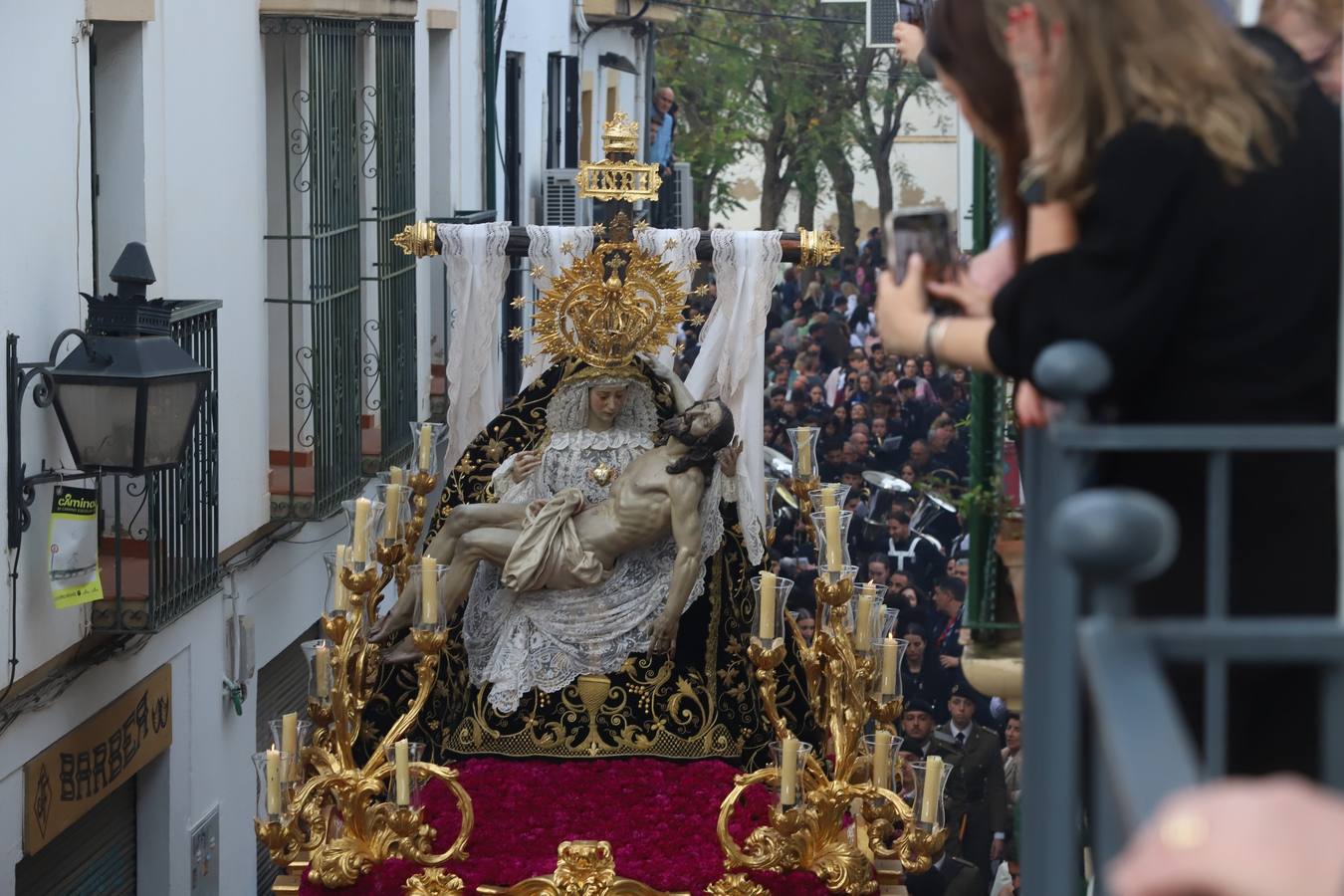 Las imágenes de la procesión de Las Angustias del Jueves Santo de Córdoba