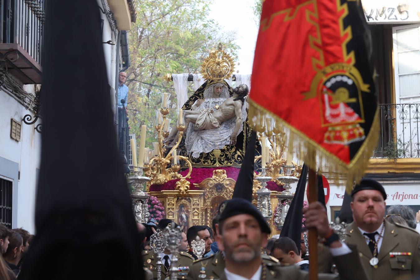 Las imágenes de la procesión de Las Angustias del Jueves Santo de Córdoba