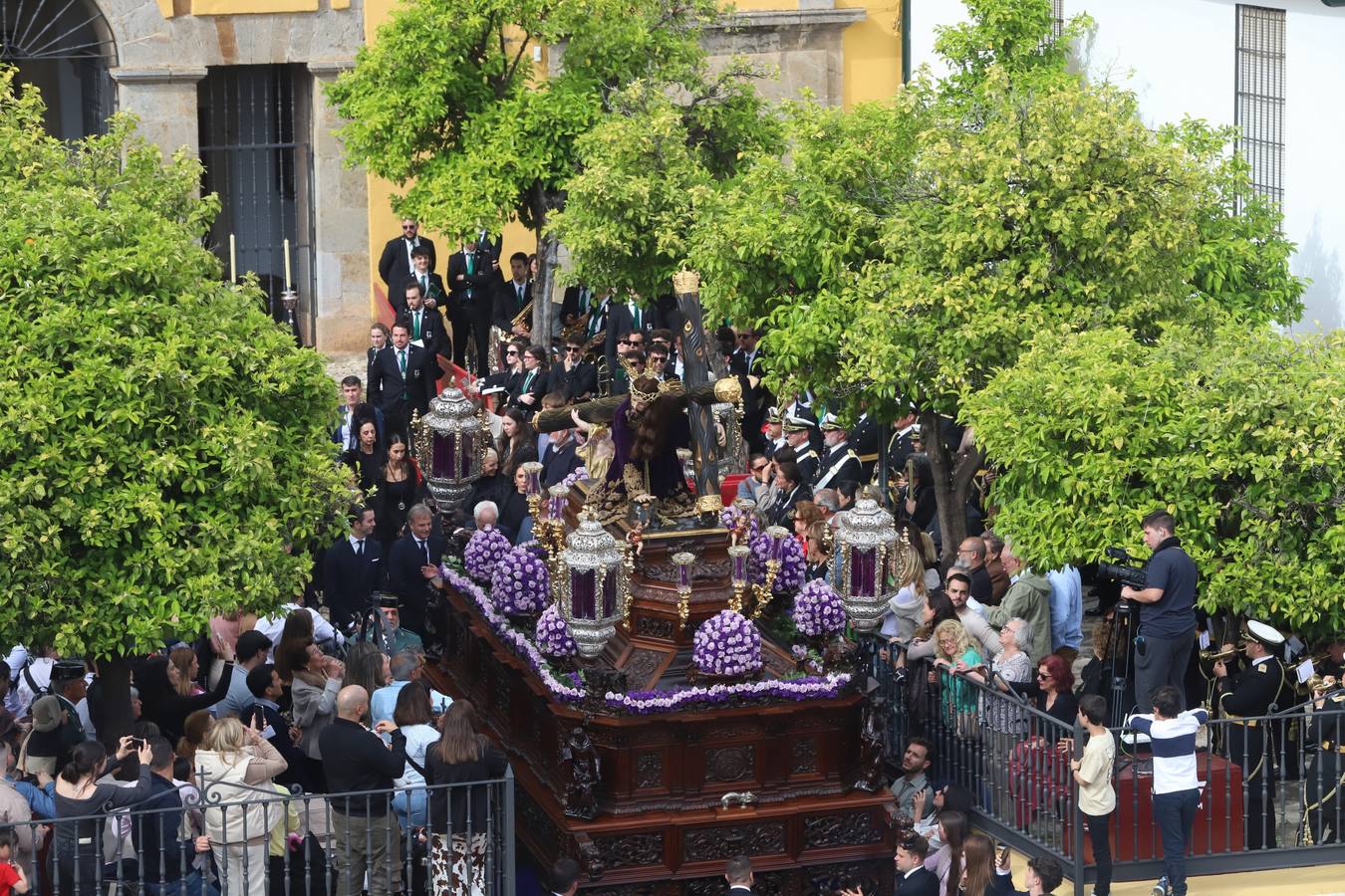 Las imágenes de la hermandad del Caído en el Jueves Santo de Córdoba