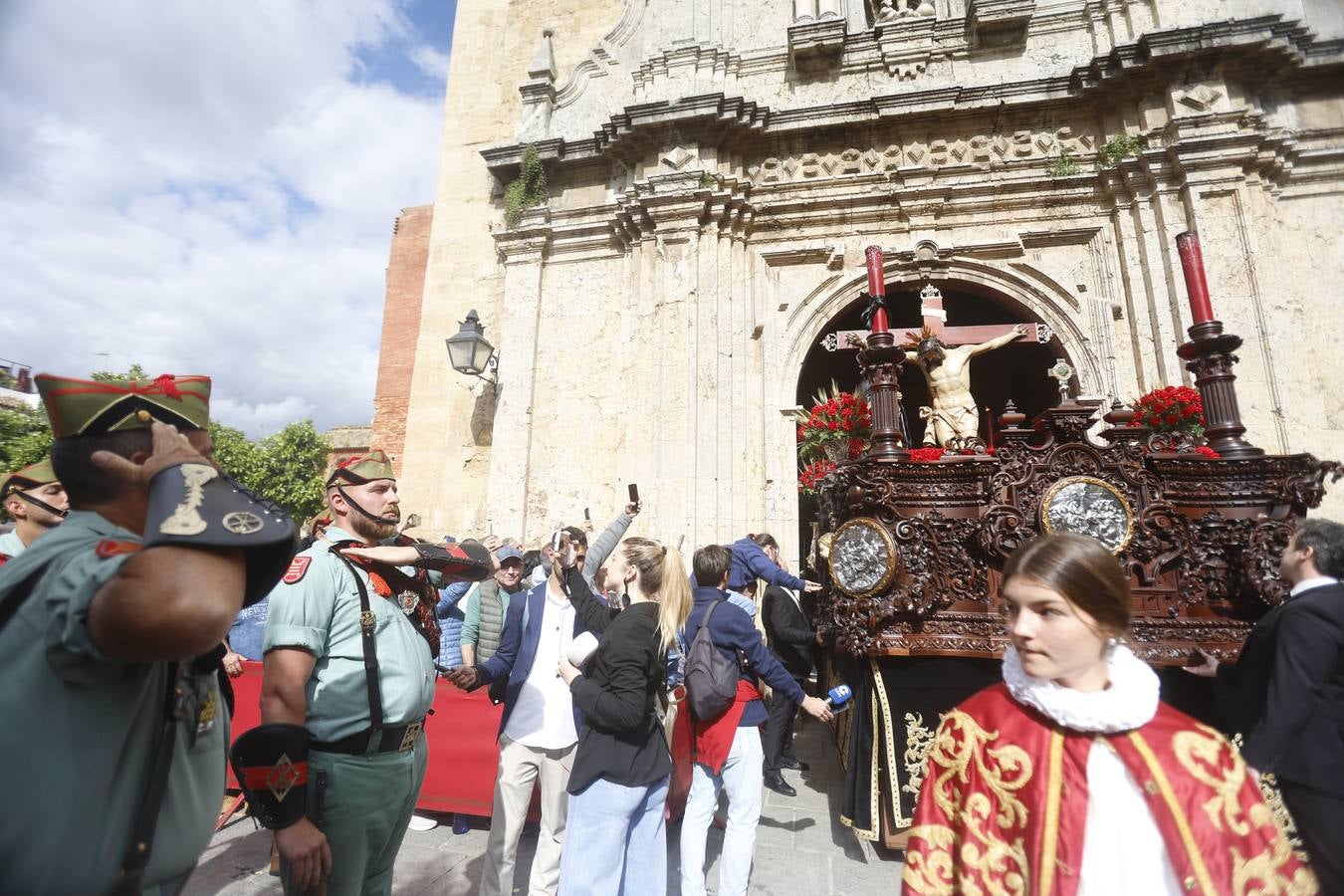 Las imágenes de la hermandad de la Caridad en el Jueves Santo de Córdoba