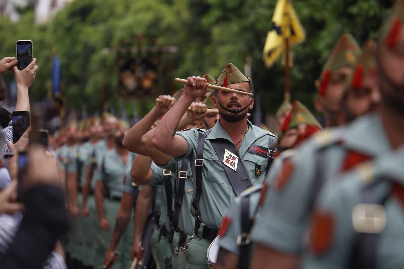 Las imágenes de la hermandad de la Caridad en el Jueves Santo de Córdoba