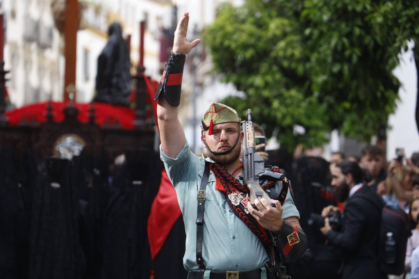 Las imágenes de la hermandad de la Caridad en el Jueves Santo de Córdoba