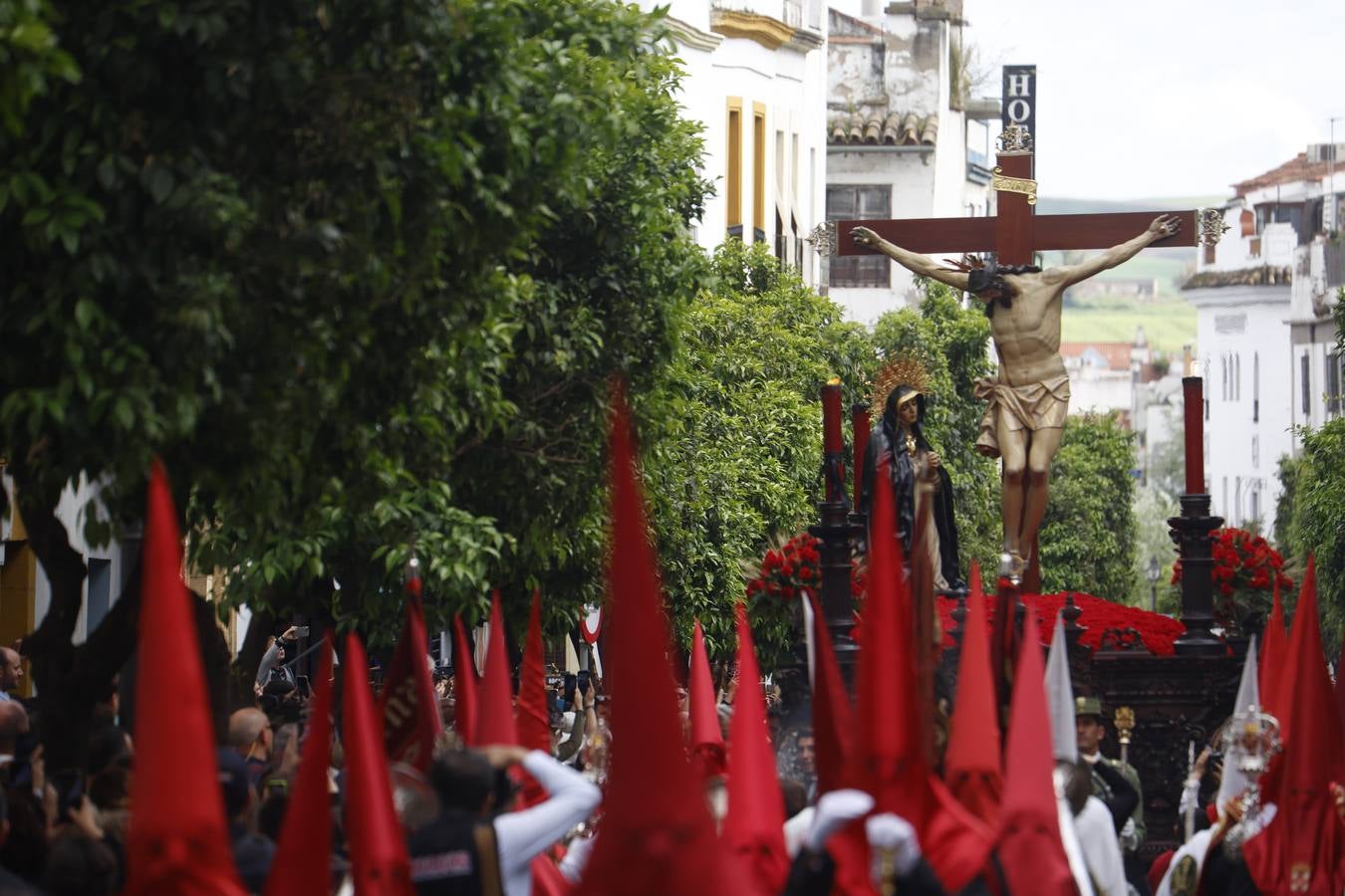 Las imágenes de la hermandad de la Caridad en el Jueves Santo de Córdoba