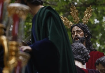Las imágenes de la procesión de la Sagrada Cena del Jueves Santo