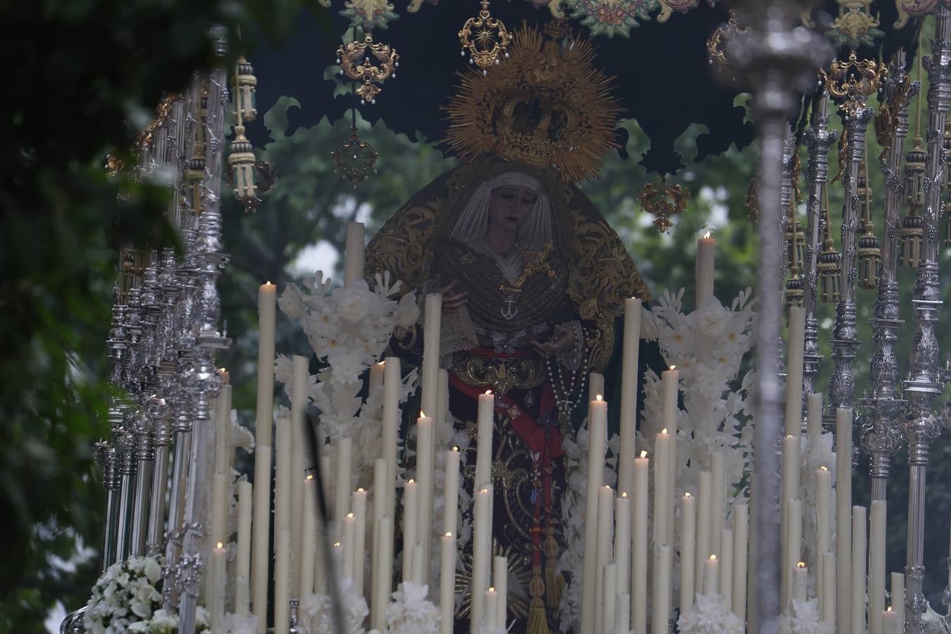 Las imágenes de la hermandad de la Sagrada Cena en el Jueves Santo de Córdoba