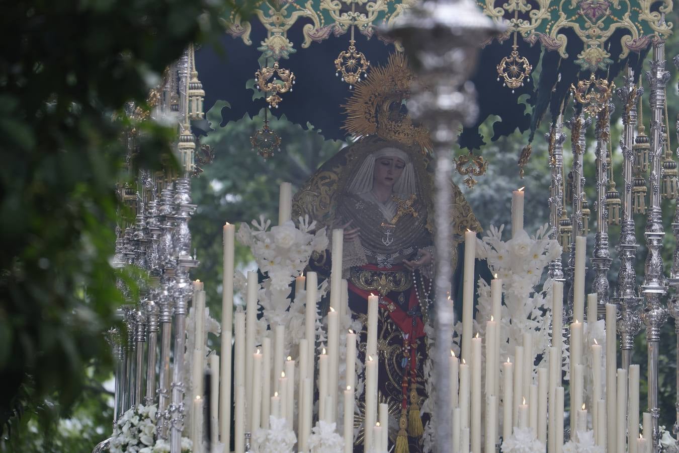 Las imágenes de la hermandad de la Sagrada Cena en el Jueves Santo de Córdoba