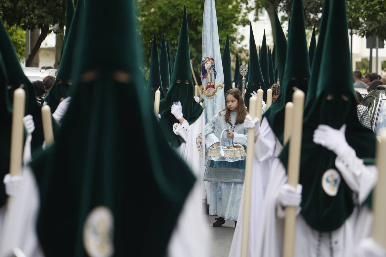 Las imágenes de la hermandad de la Sagrada Cena en el Jueves Santo de Córdoba