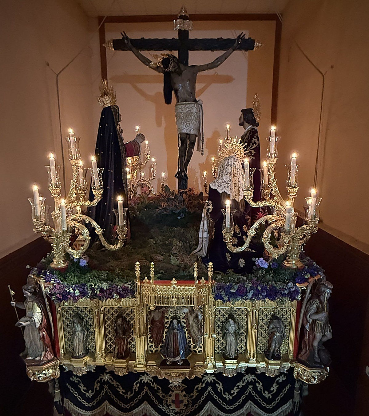 Paso del Cristo de Gracia, preparado para este Jueves Santo