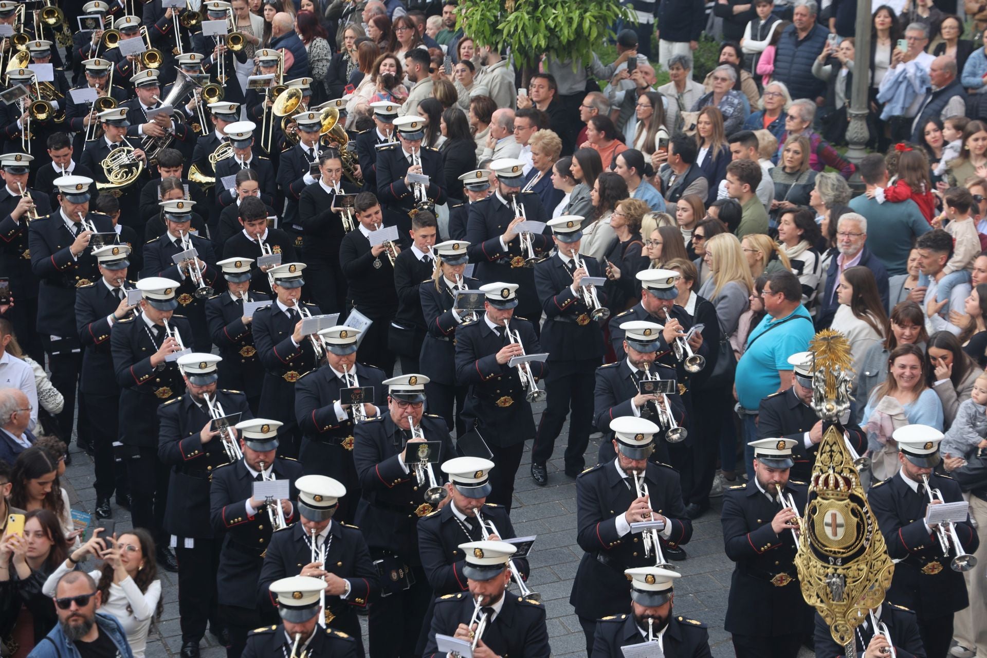Las imágenes de la hermandad del Cristo de Gracia en el Jueves Santo de Córdoba