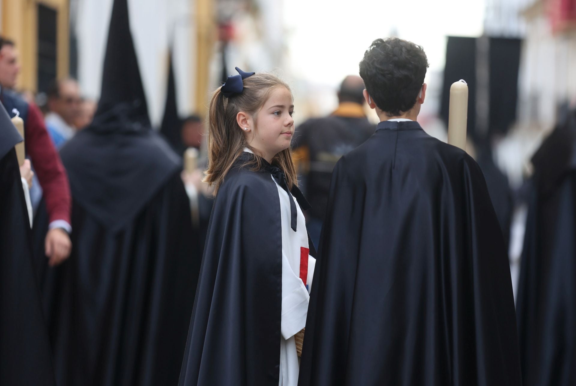 Las imágenes de la hermandad del Cristo de Gracia en el Jueves Santo de Córdoba