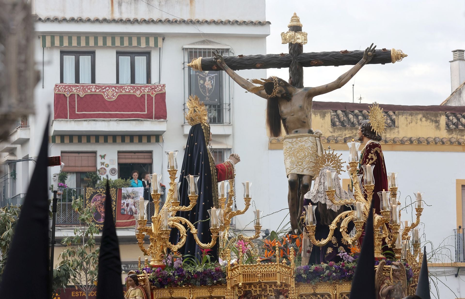Las imágenes de la hermandad del Cristo de Gracia en el Jueves Santo de Córdoba
