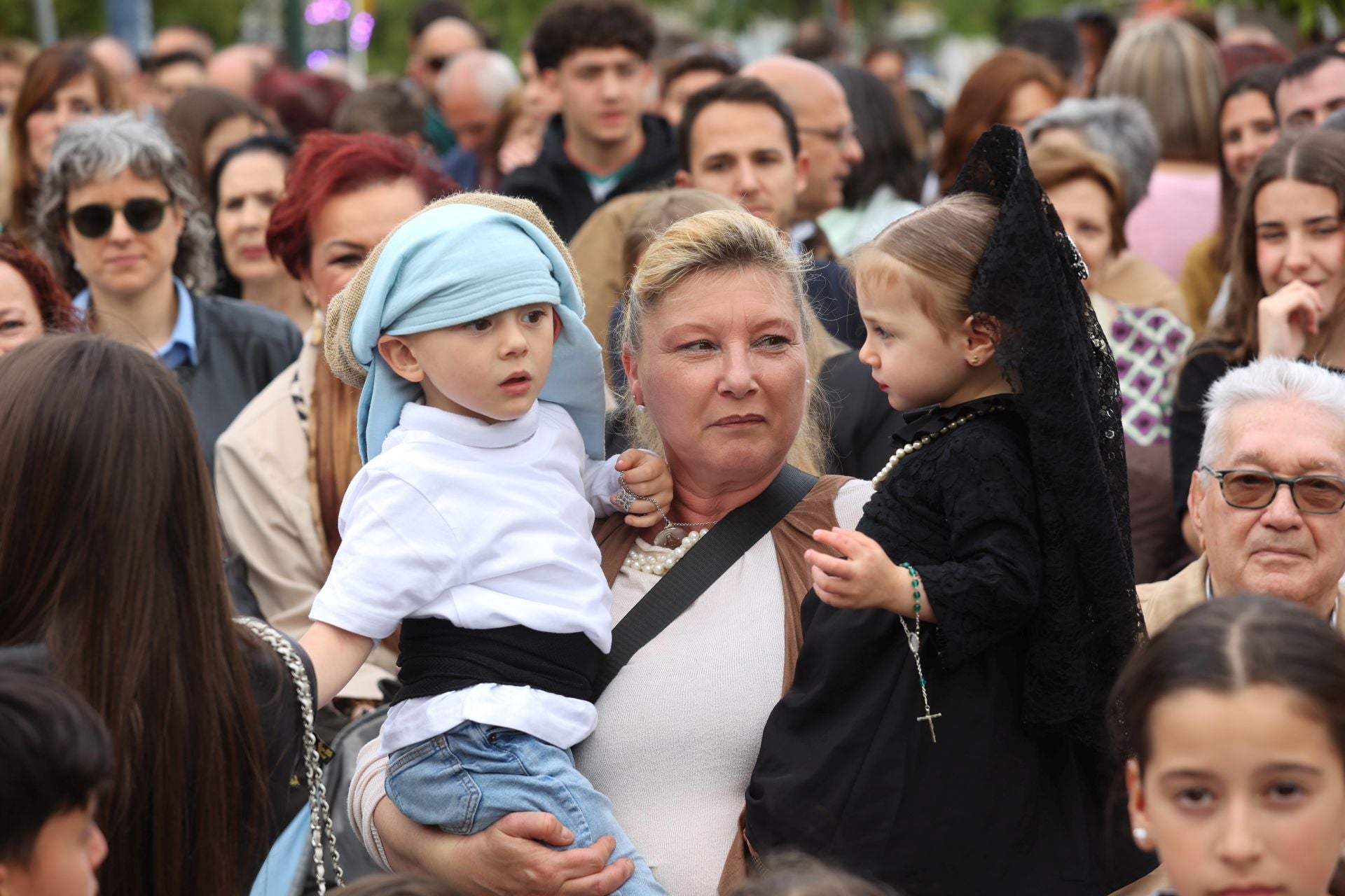Las imágenes de la hermandad del Cristo de Gracia en el Jueves Santo de Córdoba