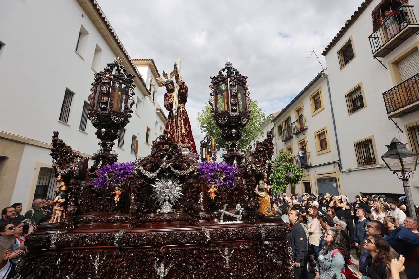 Las imágenes de la hermandad del Nazareno en el Jueves Santo de Córdoba