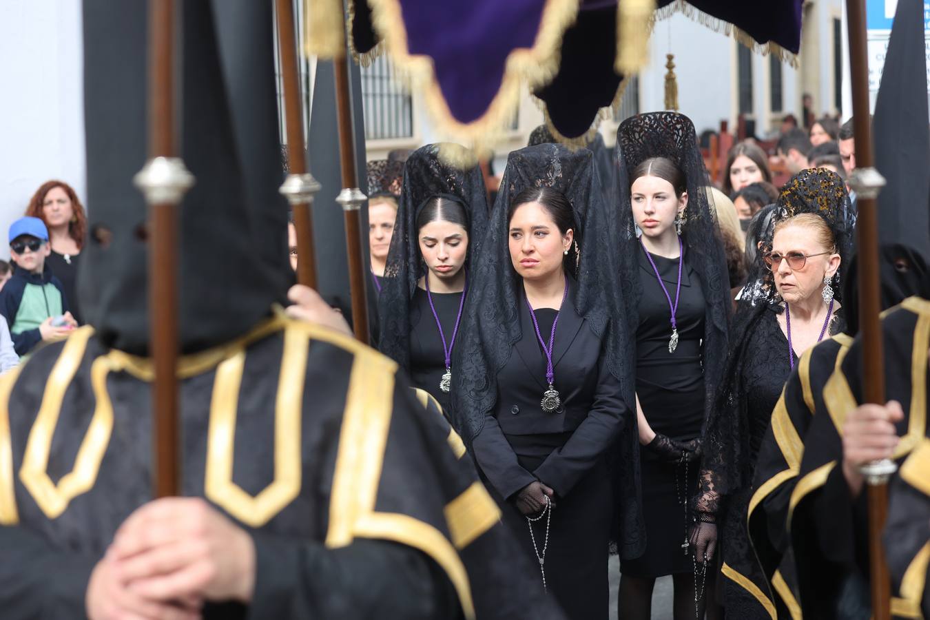 Las imágenes de la hermandad del Nazareno en el Jueves Santo de Córdoba