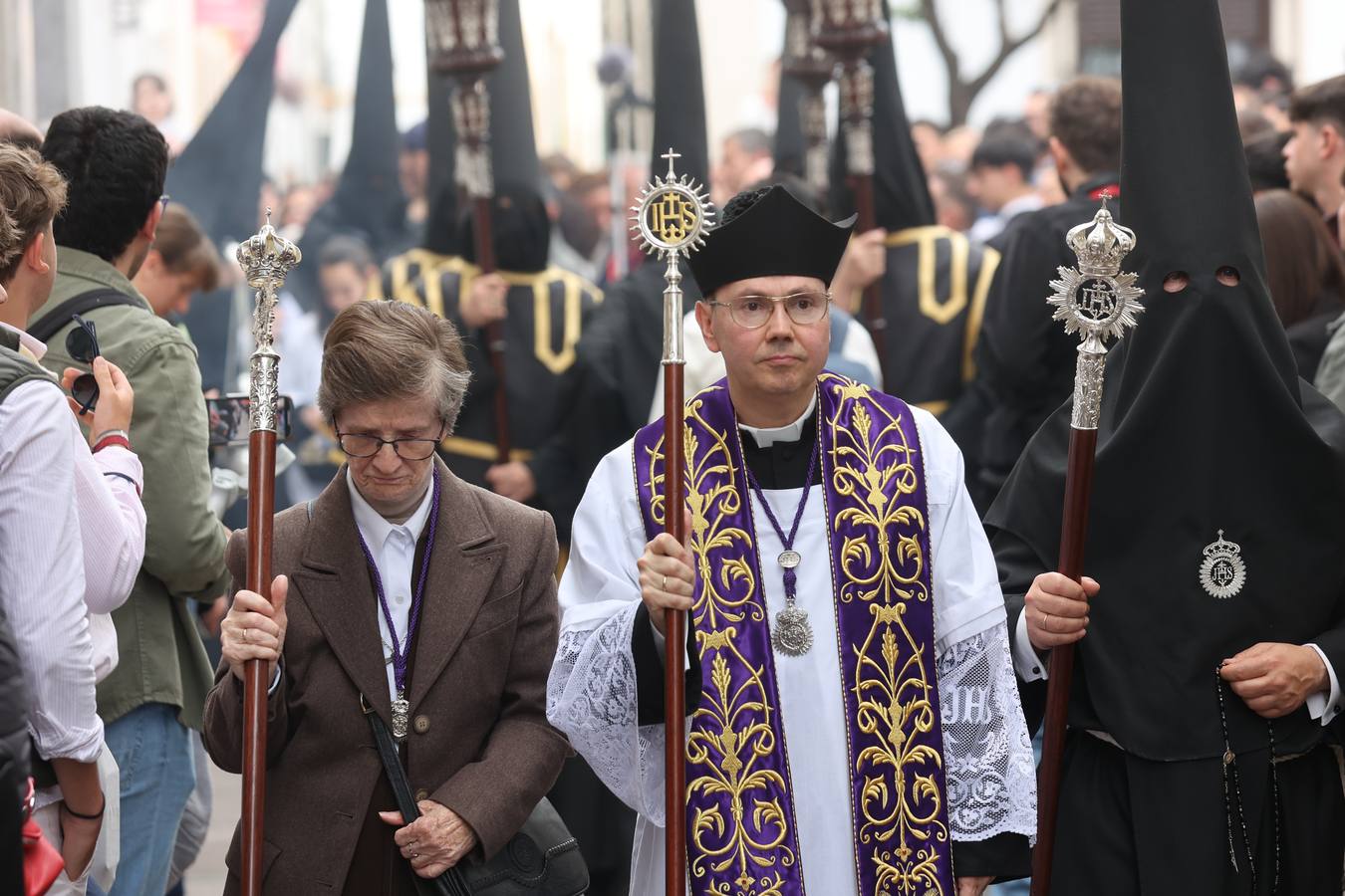Las imágenes de la hermandad del Nazareno en el Jueves Santo de Córdoba