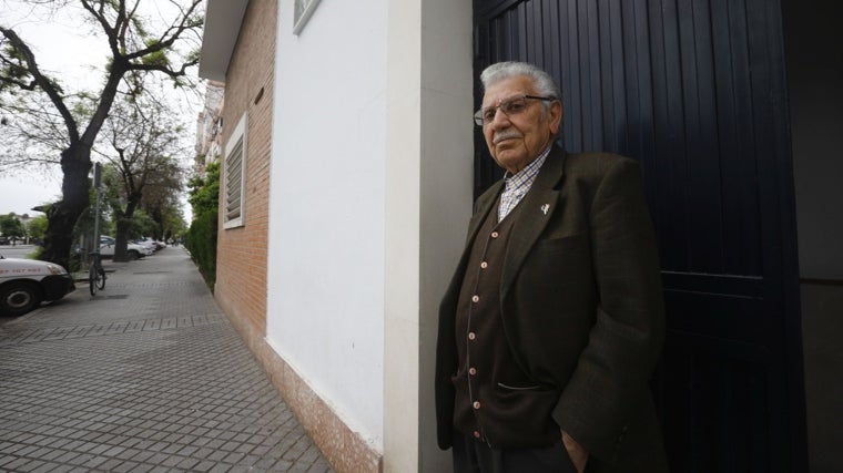 Antonio Alcaide, aficionado al cante desde niño