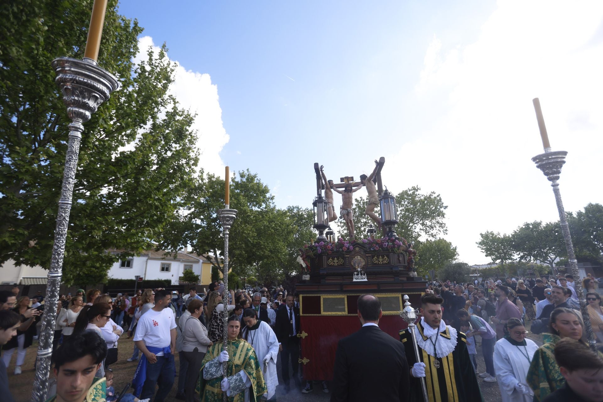 Las imágenes de la hermandad de la Conversión en el Viernes Santo de Córdoba
