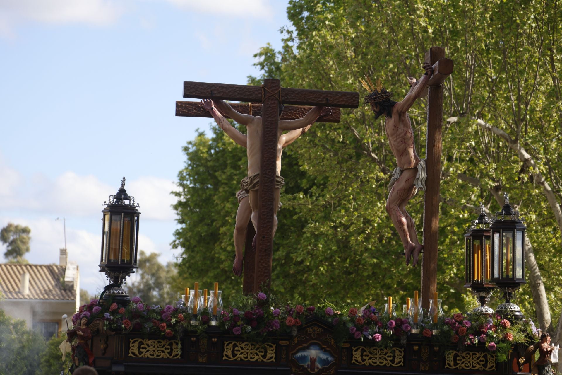 Las imágenes de la hermandad de la Conversión en el Viernes Santo de Córdoba