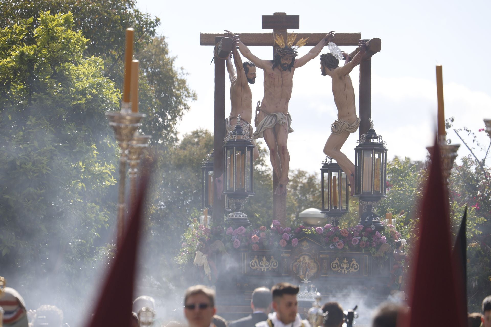 Las imágenes de la hermandad de la Conversión en el Viernes Santo de Córdoba