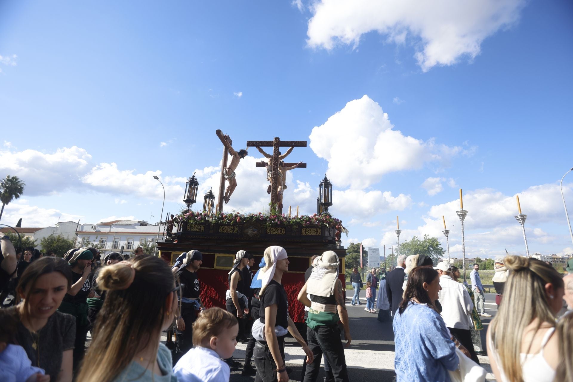 Las imágenes de la hermandad de la Conversión en el Viernes Santo de Córdoba