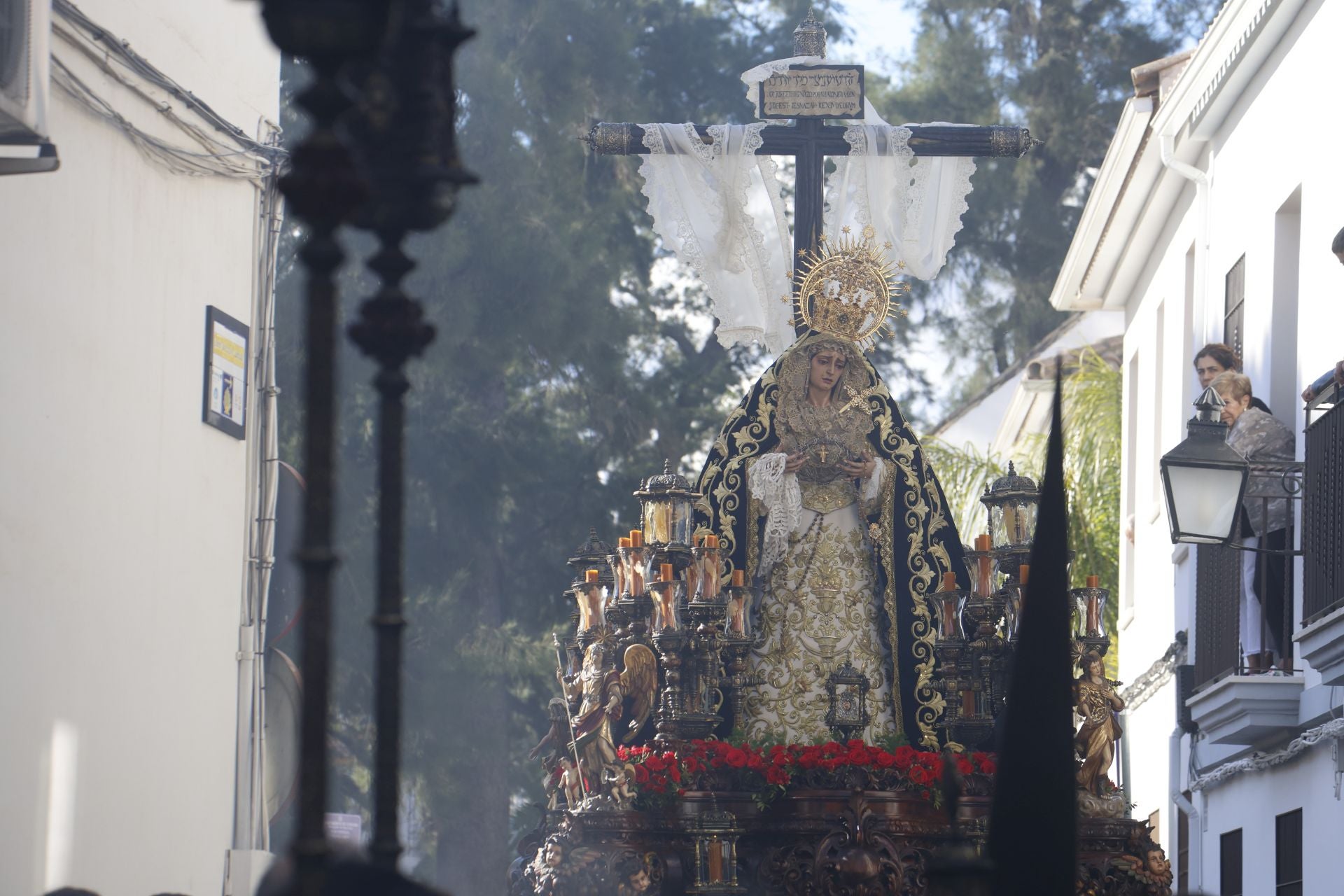 Las imágenes de la procesión de La Soledad del Viernes Santo de Córdoba